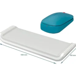 REPOSAMUÑECAS LEITZ ERGO COSY PARA RATON AJUSTABLE COLOR GRIS