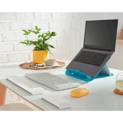 REPOSAMUÑECAS LEITZ ERGO COSY PARA RATON AJUSTABLE COLOR GRIS