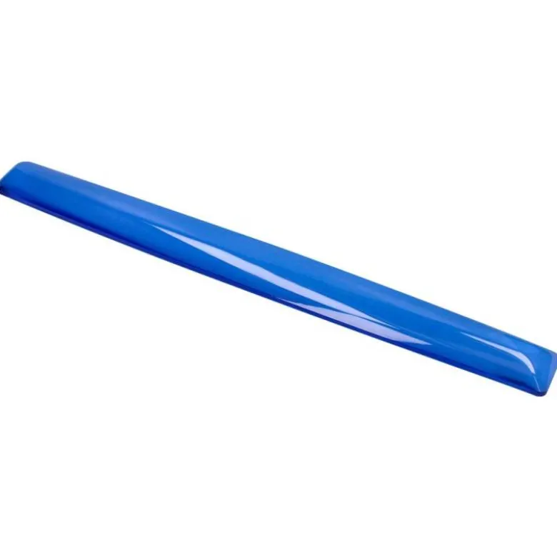 REPOSAMUÑECAS Q-CONNECT DE GEL PARA TECLADO COLOR AZUL 525X58X17 MM