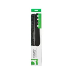 REPOSAMUÑECAS Q-CONNECT MEMORY FOAM PARA TECLADO COLOR NEGRO 460X85X25 MM