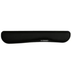 REPOSAMUÑECAS Q-CONNECT MEMORY FOAM PARA TECLADO COLOR NEGRO 460X85X25 MM