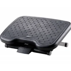 Reposapies ajustable Q-Connect premium con alfombrilla de caucho