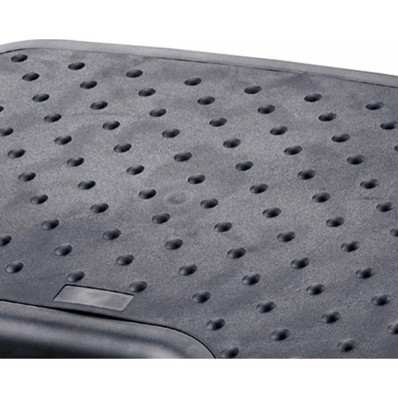 Reposapies ajustable Q-Connect premium con alfombrilla de caucho