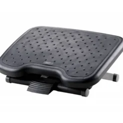 Reposapies ajustable Q-Connect premium con alfombrilla de caucho