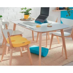 REPOSAPIES DE ESCRITORIO LEITZ ACTIVE ERGO COSY COLOR AMARILLO
