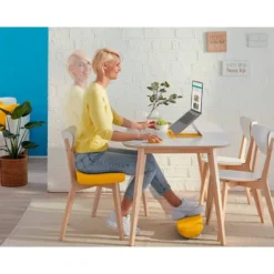 REPOSAPIES DE ESCRITORIO LEITZ ACTIVE ERGO COSY COLOR AZUL