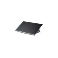 REPOSAPIES FELLOWES ULTIMATE SERIE PROFESSIONAL METALICO AJUSTABLE 3 ALTURAS NEGRO 96X560X32 MM