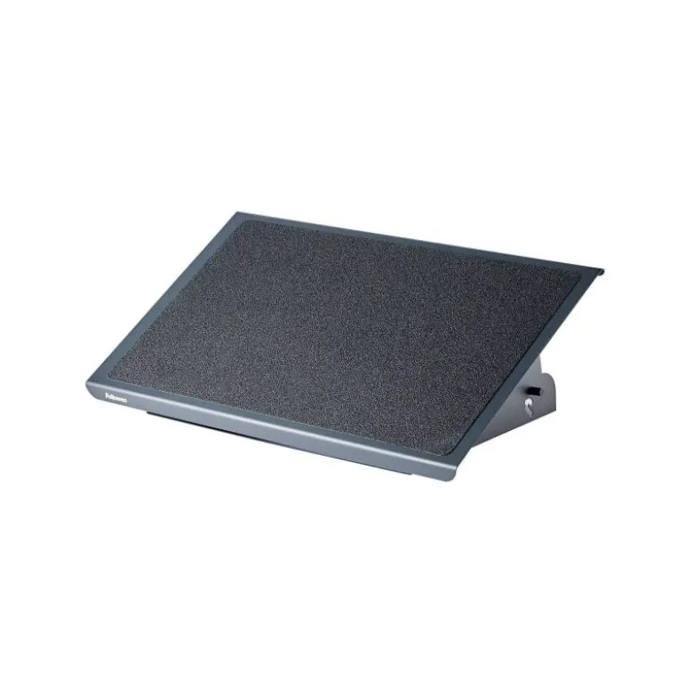 REPOSAPIES FELLOWES ULTIMATE SERIE PROFESSIONAL METALICO AJUSTABLE 3 ALTURAS NEGRO 96X560X32 MM