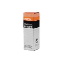 REPUESTO FAX BROTHER PC302RF DE TRANSFERENCIA TERMICA DURACION 235 PAGINAS PACK DE 2 UNIDADES