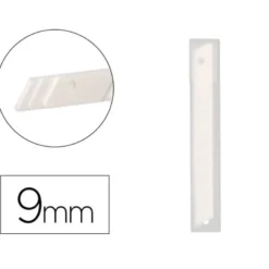REPUESTO CUTER ESTRECHO CERAMICO Q-CONNECT 9MM BLISTER DE 6 UNIDADES PARA CUTER KF14388