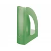 Revistero Liderpapel verde translucido