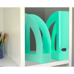 REVISTERO PLASTICO Q-CONNECT COLOR MENTA