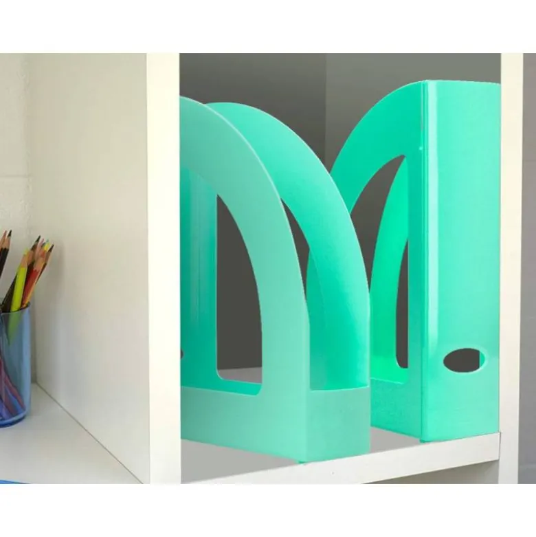 REVISTERO PLASTICO Q-CONNECT COLOR MENTA