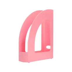 REVISTERO PLASTICO Q-CONNECT COLOR ROSA PASTEL