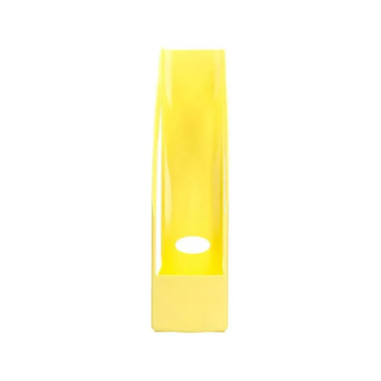 REVISTERO PLASTICO Q-CONNECT COLOR AMARILLO PASTEL