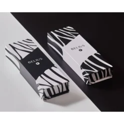 ROLLER BELIUS DUALITA CUERPO NEGRO COLOR BLANCO TINTA NEGRA CAJA DE DISEÑO