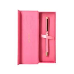 ROLLER BELIUS WILD WEST ALUMINIO COLOR ROSA DORADO TINTA COLOR NEGRO CAJA DE DISEÑO