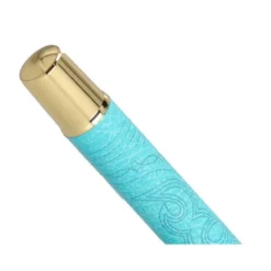 ROLLER BELIUS WILD WEST ALUMINIO COLOR TURQUESA DORADO TINTA COLOR NEGRO CAJA DE DISEÑO
