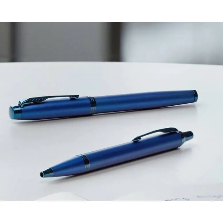 ROLLER PARKER IM PROFESSIONALS MONOCHROME BLUE EN ESTUCHE DE REGALO