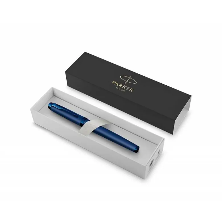 ROLLER PARKER IM PROFESSIONALS MONOCHROME BLUE EN ESTUCHE DE REGALO