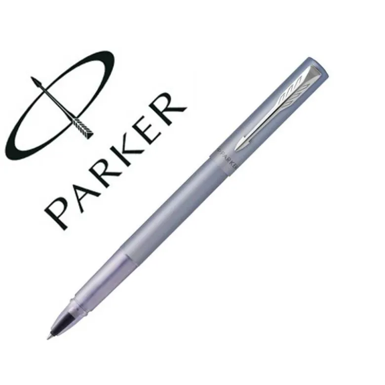 ROLLER PARKER VECTOR XL SILVER BLUE PUNTA FINA