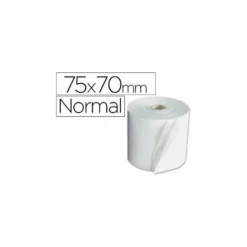 ROLLO BLANCO Q-CONNECT ELECTRA 75X70X11MM 60 GRS