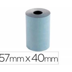 ROLLO SUMADORA EXACOMPTA SAFE CONTACT TERMICO 57 MM X 40 MM 52 G/M2