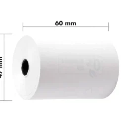 ROLLO SUMADORA EXACOMPTA TERMICO 60 MM X 47 MM 55 G/M2