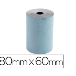 ROLLO SUMADORA EXACOMPTA SAFE CONTACT TERMICO 80 MM X 60 MM 52 G/M2