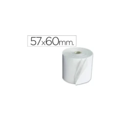 Rollo sumadora exacompta electro 57 x 60 mm 60 g/m2.