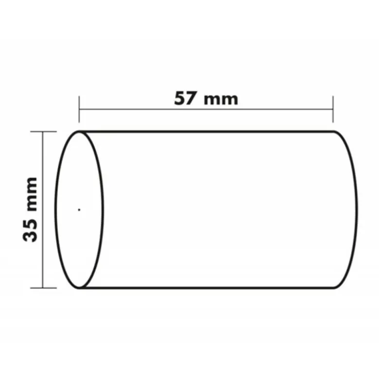 ROLLO SUMADORA EXACOMPTA SAFE CONTACT TERMICO 57 MM X 35 MM 44 G/M2