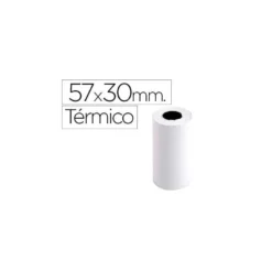 ROLLO SUMADORA EXACOMPTA TERMICO 57 MM X 30 MM 55 G/M2