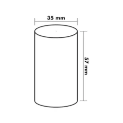 Rollo sumadora marca Q-Connect termico 57mm ancho x 35mm diametro
