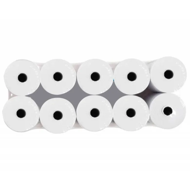 Rollo sumadora q-connect electro 57 mm ancho x 65 mm diametro