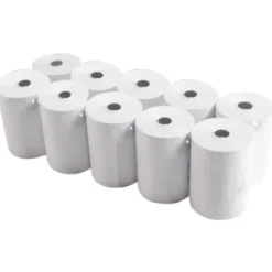 Rollo sumadora termico q-connect 57 mm ancho x 60 mm diametro sin bisfenol a.