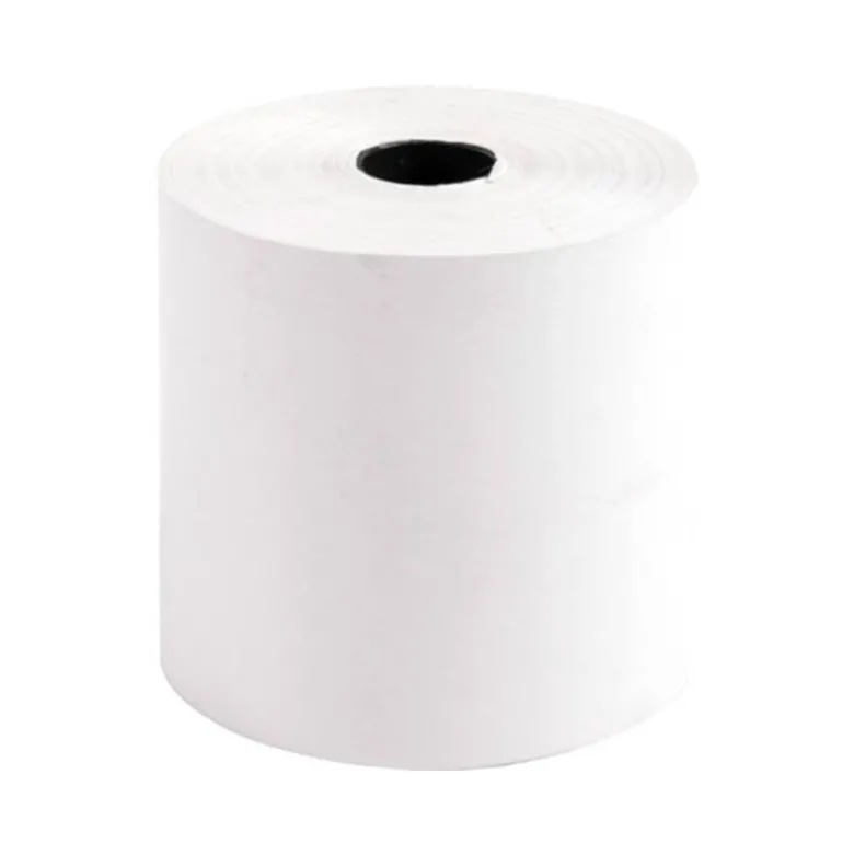 ROLLO SUMADORA TERMICO Q-CONNECT 80 MM ANCHO X 80 MM DIAMETRO SIN BISFENOL A PAPEL DE 70 G/M2