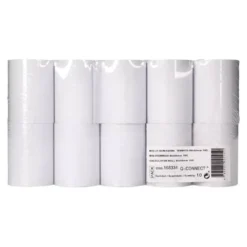 ROLLO SUMADORA TERMICO Q-CONNECT 80 MM ANCHO X 60 MM DIAMETRO SIN BISFENOL A PAPEL DE 70 G/M2