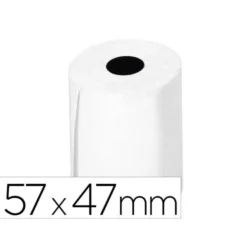 ROLLO SUMADORA TERMICO Q-CONNECT 57 MM ANCHO X 47MM DIAMETRO