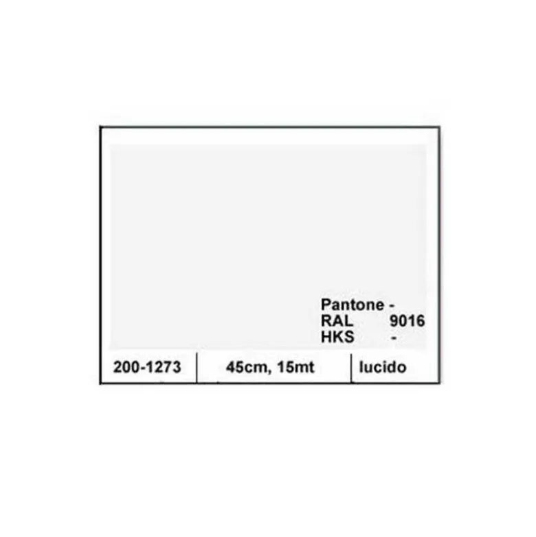 ROLLO ADHESIVO D-C-FIX BLANCO ANCHO 45 CM LARGO 15 MT