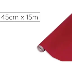 ROLLO ADHESIVO D-C-FIX BURDEOS MATE ANCHO 45 CM LARGO 15 MT
