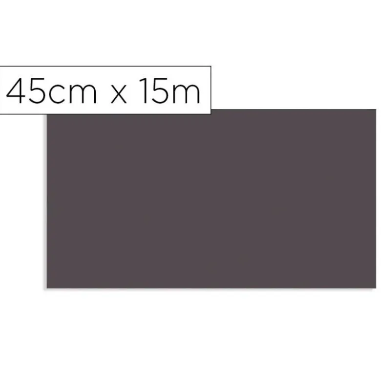 ROLLO ADHESIVO D-C-FIX GRIS ANTRACITA MATE ANCHO 45 CM LARGO 15 MT