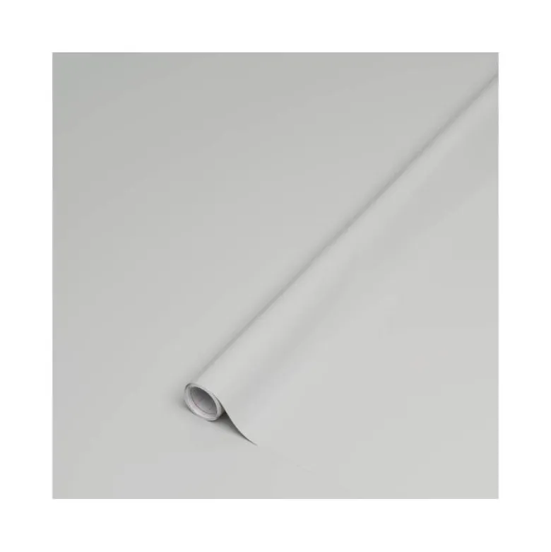 ROLLO ADHESIVO D-C-FIX GRIS CLARO MATE ANCHO 45 CM LARGO 15 MT