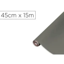 ROLLO ADHESIVO D-C-FIX GRIS TAUPE ANCHO 45 CM LARGO 15 MT