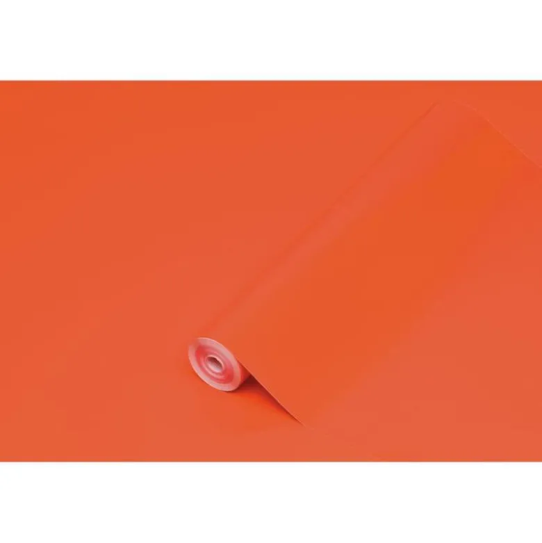ROLLO ADHESIVO D-C-FIX NARANJA ANCHO 45 CM LARGO 15 MT