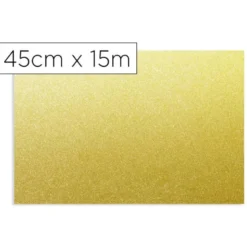 ROLLO ADHESIVO D-C-FIX ORO BRILLO ANCHO 45 CM LARGO 15 MT