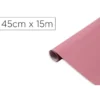 ROLLO ADHESIVO D-C-FIX ROSA CENIZA MATE ANCHO 45 CM LARGO 15 MT