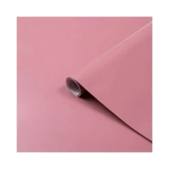 ROLLO ADHESIVO D-C-FIX ROSA CENIZA MATE ANCHO 45 CM LARGO 15 MT