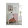 ROLLO ADHESIVO D-C-FIX ROSA METAL BRILLO ANCHO 45 CM LARGO 1,5 MT