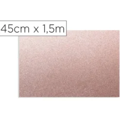 ROLLO ADHESIVO D-C-FIX ROSA METAL BRILLO ANCHO 45 CM LARGO 1,5 MT