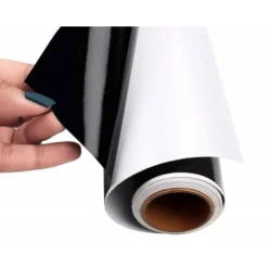 Rollo adhesivo marca Liderpapel Aironfix ante negro